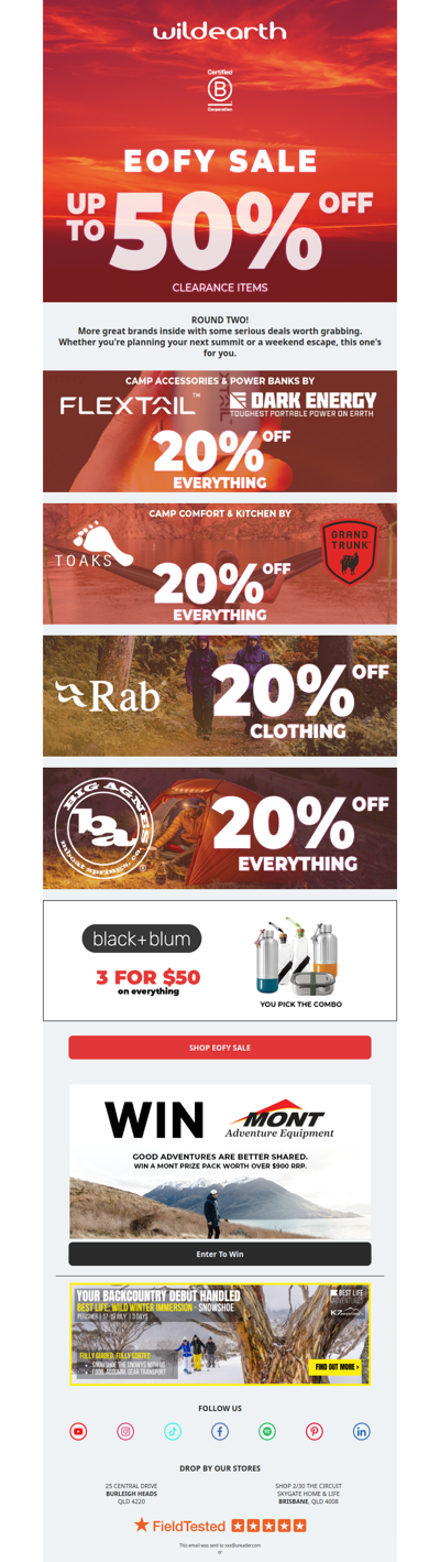 Forget the federal budget, we’ve got your EOFY deal covered.