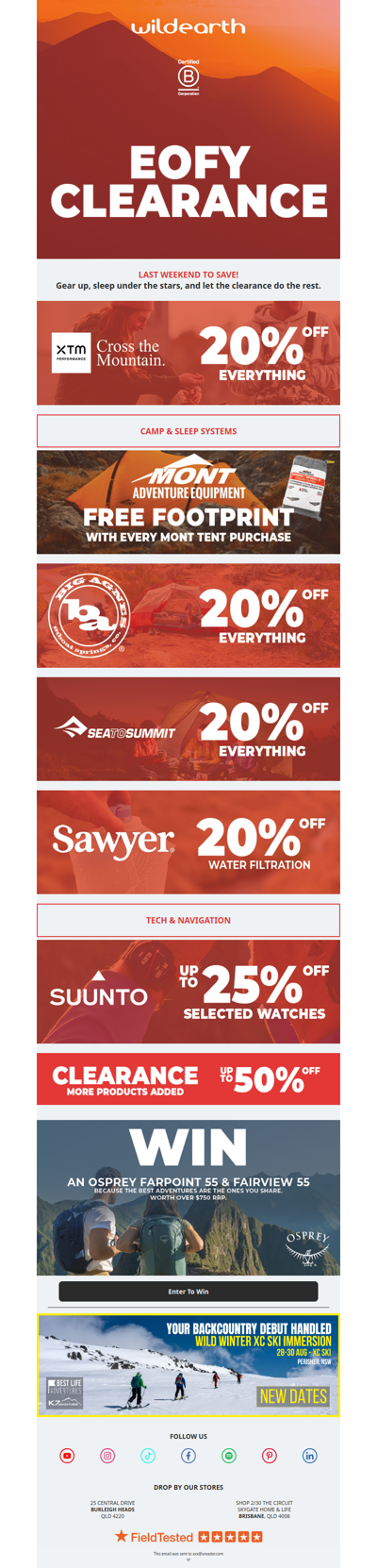 Final Weekend: Up to 50% off. The ATO won't be this generous.