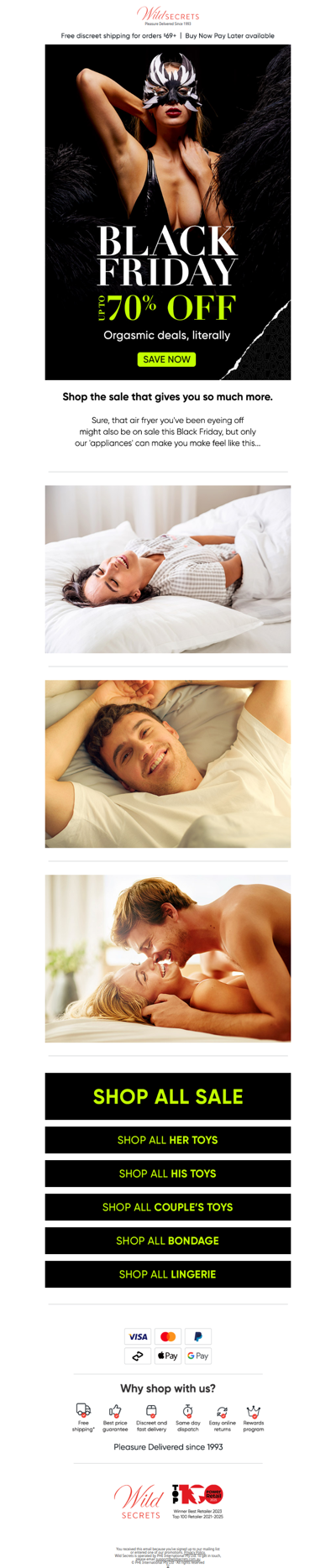 😉 Our Black Friday Sale Gives So Much More.