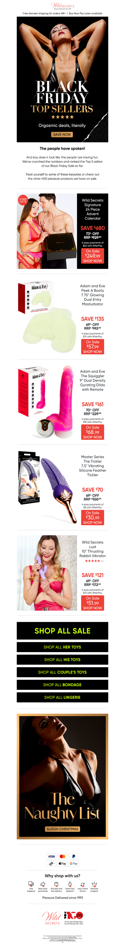 💪 Our Black Friday Sale Is Massive!