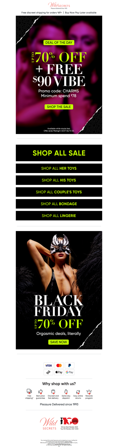 🎁 Black Friday Sale + A Free Vibe!