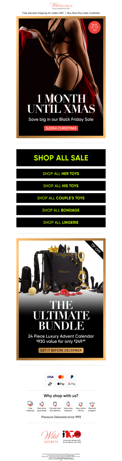 🎄 It's 30 Days 'Til Christmas...