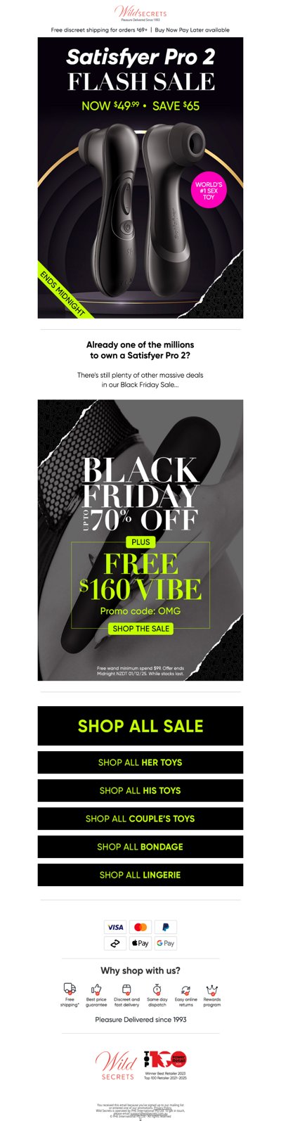 ⌛ Ends Midnight: Black Friday Flash Sale Last Call.