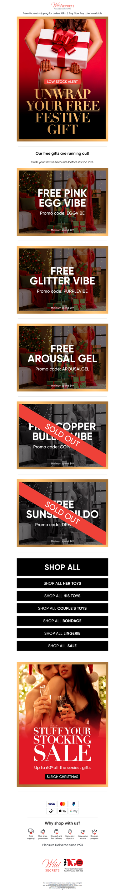 🕰 Time (& Toys) Are Running Out.