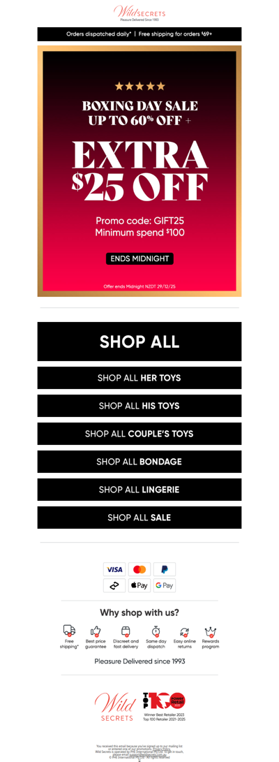 🕛 Hurry, Your Voucher Expires Midnight!