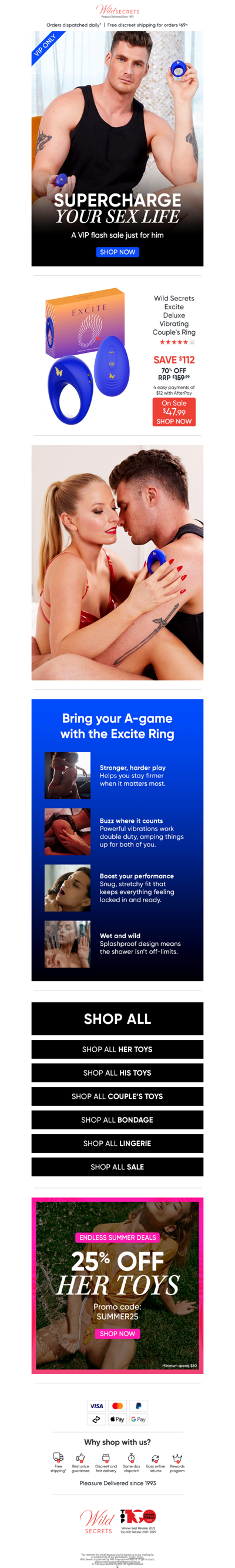 ⭐️ VIP Flash Sale: Enhance Your Experience.