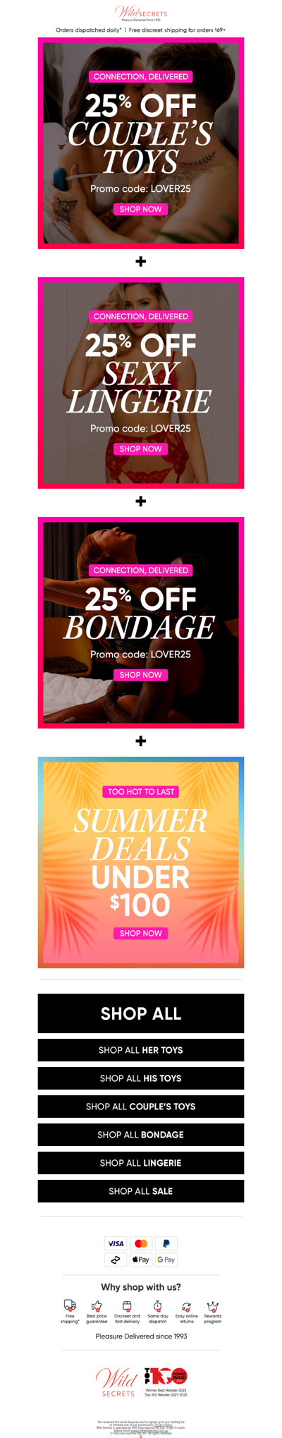 👀 1 Email. 4 Big Offers!