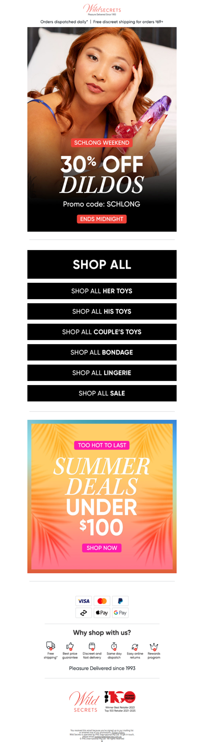 💋 The Schlong Kiss Goodnight