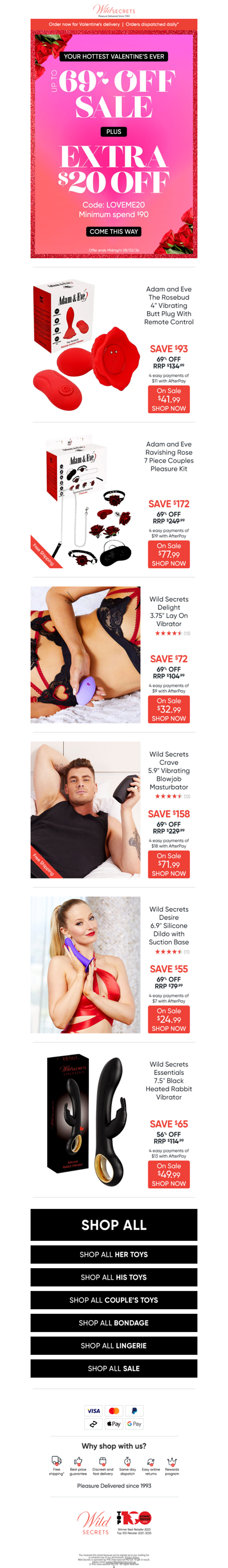 😮 Save Even More In Our Huge 69 Sale!