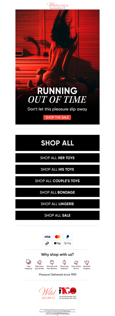 ⏰ Rated R For Running Out Of Time.