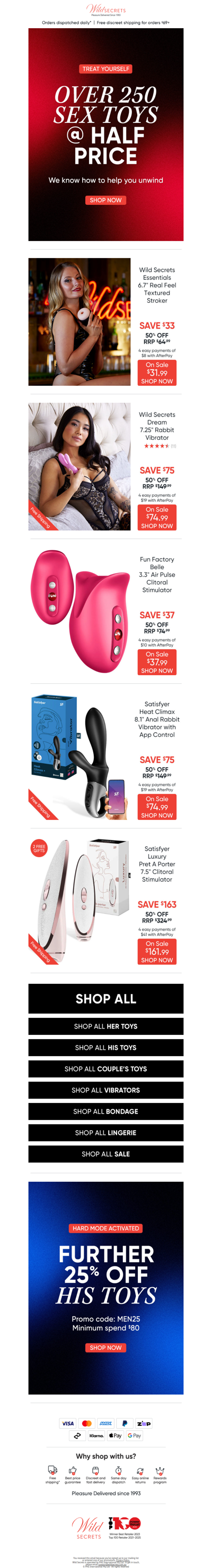 💋 Don't Miss Out On These Half Price Deals!