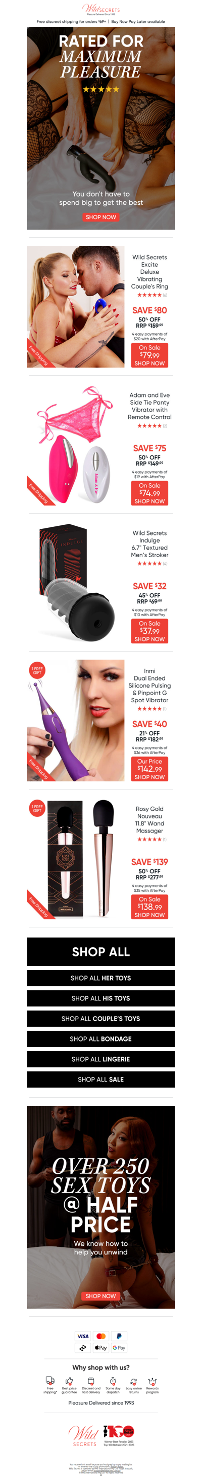 ⭐️ Save Big On 5 Star Toys!