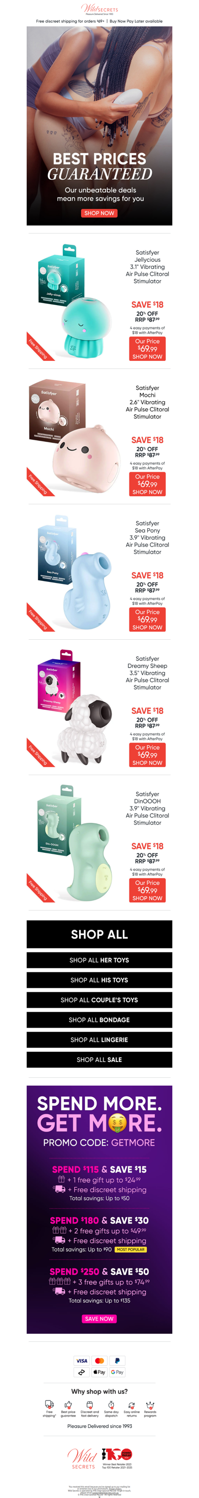 ❤️ We Love Unbeatable Deals!