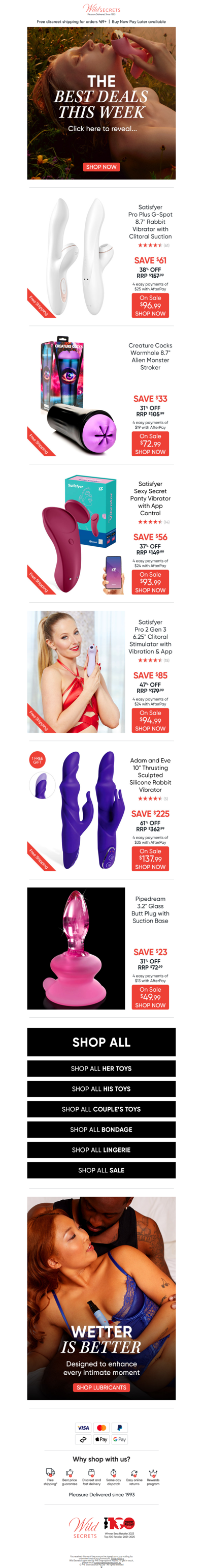 🤑 This Week's Best Deals!