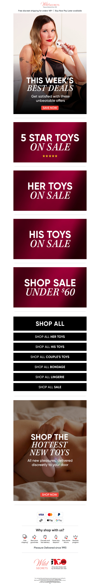 👊 Unbeatable Deals, Just For You.