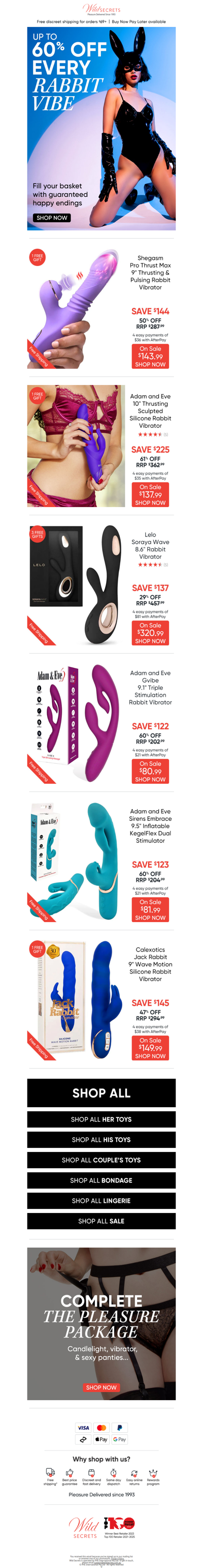 😍 Guaranteed Happy Endings!