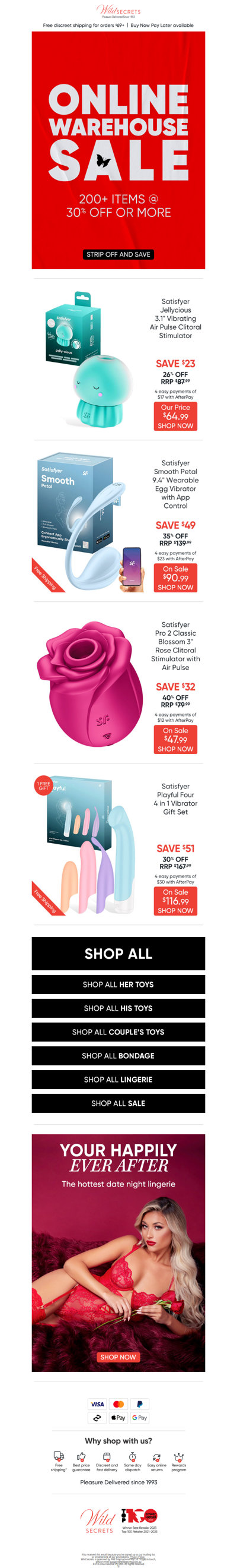 🤤 Get Satisfied This Weekend.