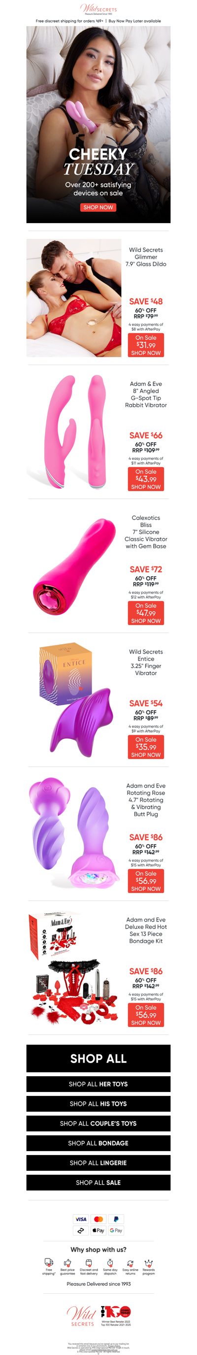 🤑 Tight-A** Tuesday: 6 Of The Best In One Email.