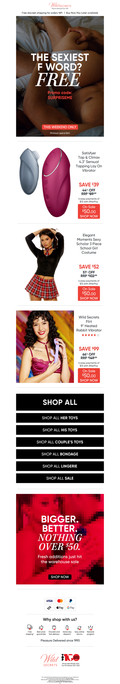 🤗 A VIP Mystery Gift WIth Your Purchase?