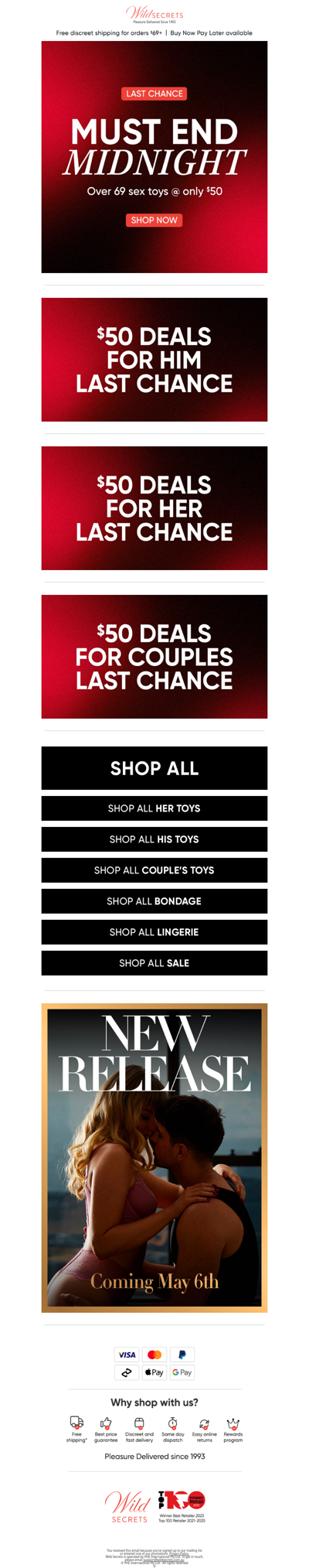 💔 Last Chance: 69 Toys at $50 Ends Tonight!
