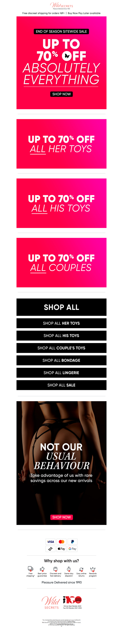 😲 EVERYTHING Is Now On Sale.