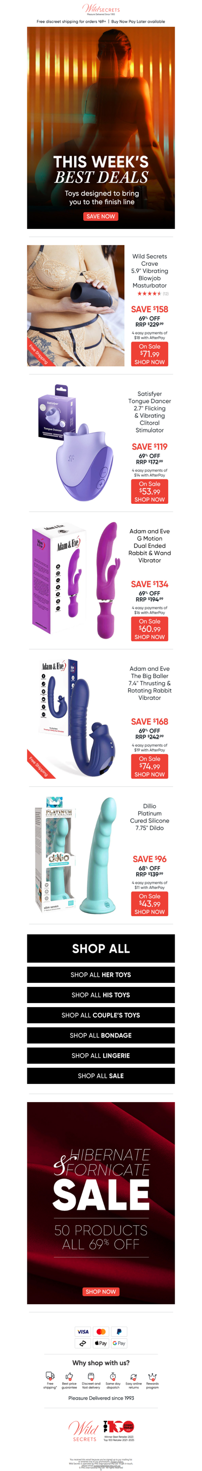 🥇 This Week's Best Deals Of SALE!