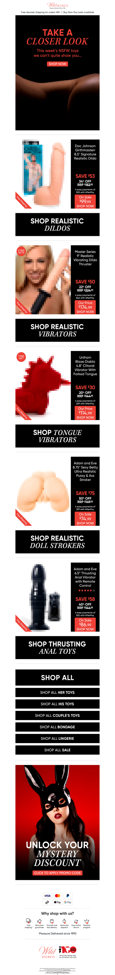 😈 Warning! These X Rated Toys of the Week are Extra Risqué