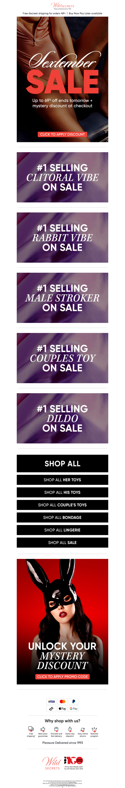 🥇 Sale Ends Tomorrow! Check out our #1 Sale Items
