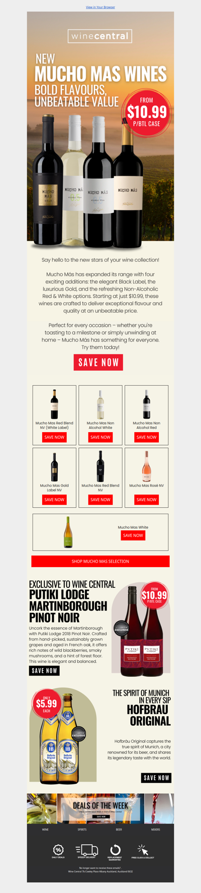 Introducing NEW Mucho Más Wines – Starting from $10.99!