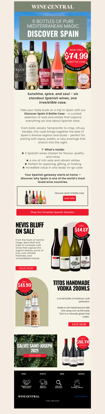 🌎 Your Passport to Spain - 6 Wines, One Case