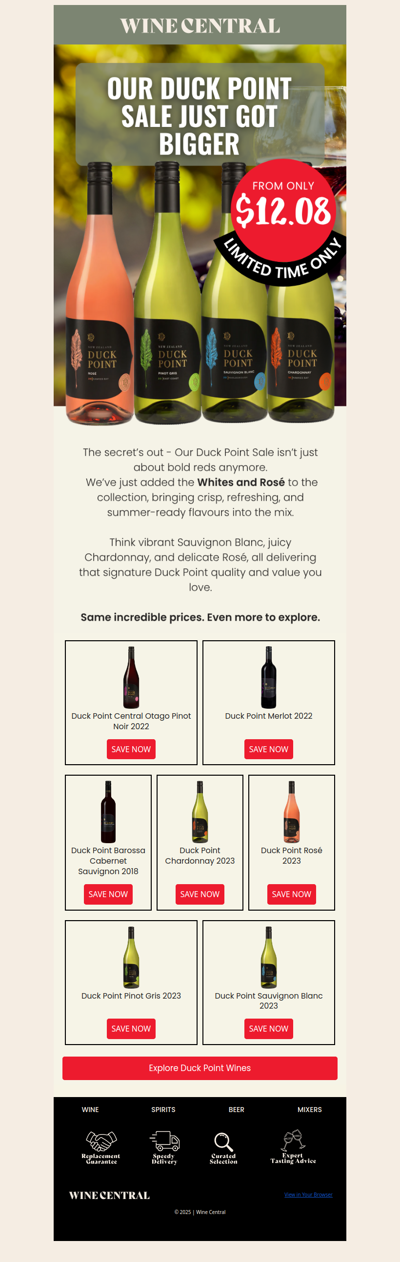 🦆 Duck Point Sale Just Got BIGGER!