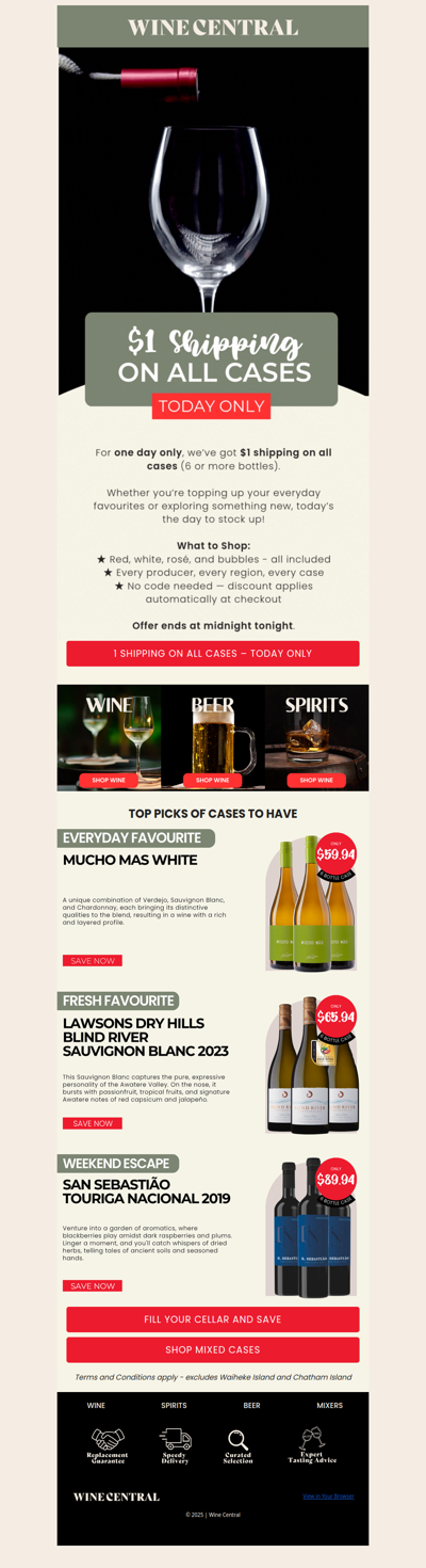 🚚 $1 Shipping on all Cases - Today Only!