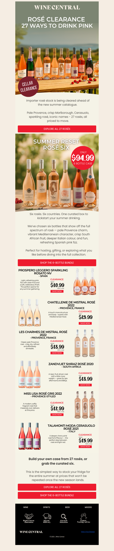 🌺 Rosé Clearance - 27 Ways to Drink Pink