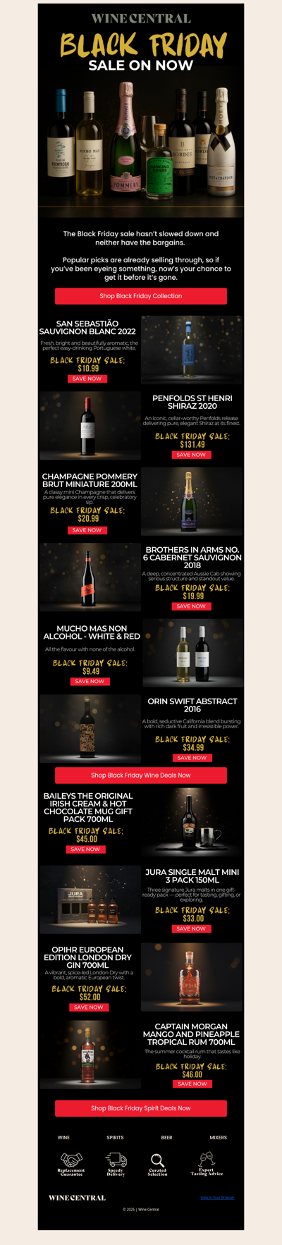 Our Black Friday Sale Isn’t Slowing Down - But Stock Is!