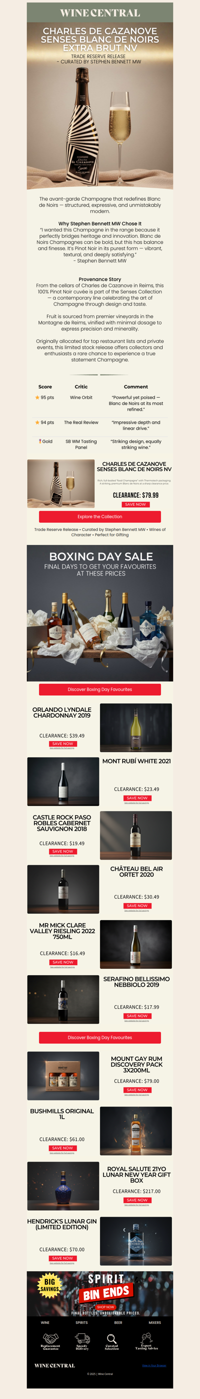 Charles de Cazanove Senses Blanc de Noirs - the new face of luxury Champagne 🍾