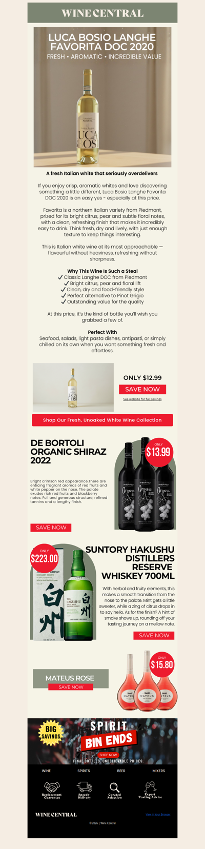 A Hidden Italian Gem at an Incredible Price - $12.99