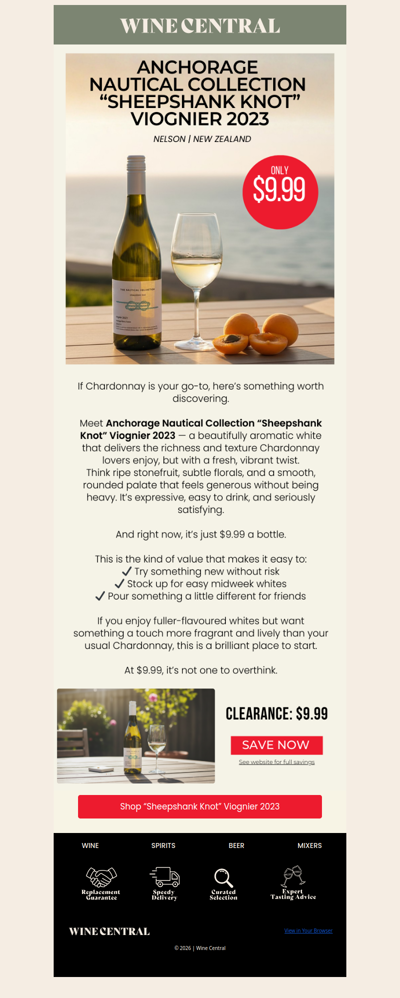 Chardonnay Lovers - Try This for $9.99 🍑