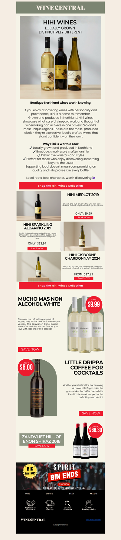 Locally Grown. Seriously Good. Meet Hihi Wines