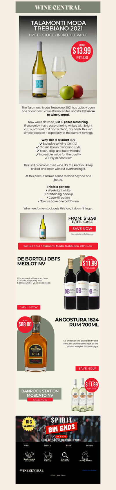 Only 18 Cases - Exclusive Italian White