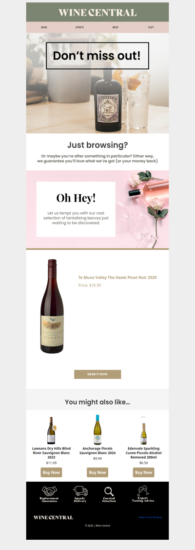 See something you like? 🍻🍷🥃