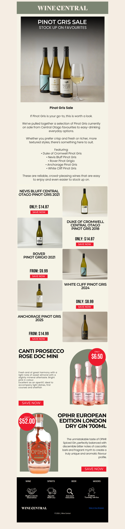 Stock Up Pinot Gris with these Deals