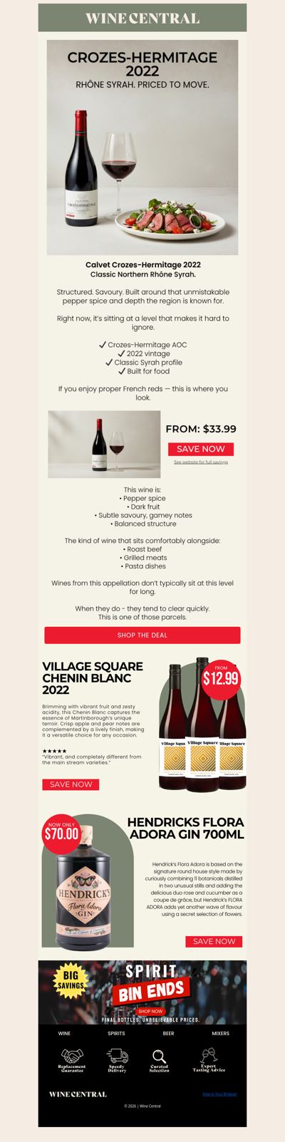 ❤️ Rhône Syrah. Priced to Move.