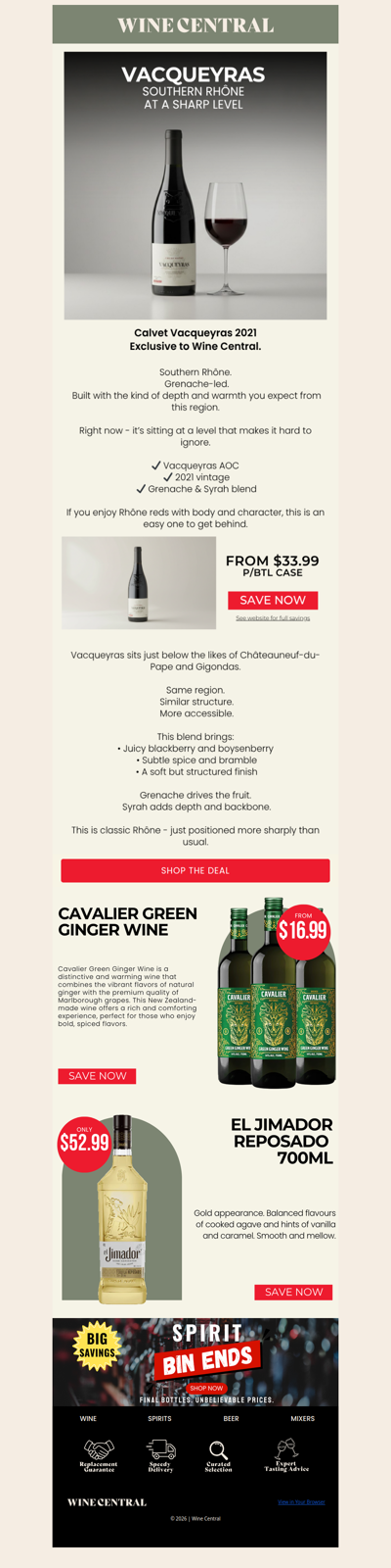 From the Rhône - Exclusive to Wine Central