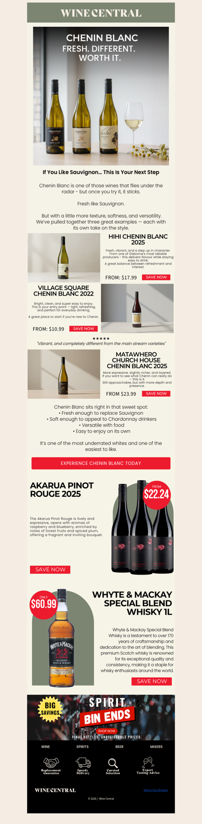 3 Chenin Blancs Worth Trying - From $12.99 p/btl case