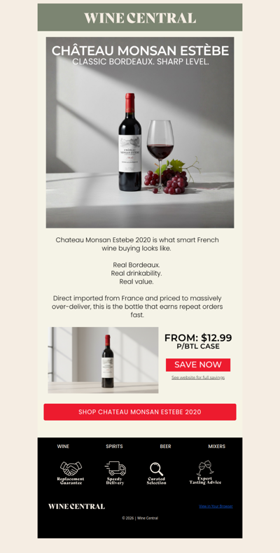 🍷 This Bordeaux is absurdly good for the price