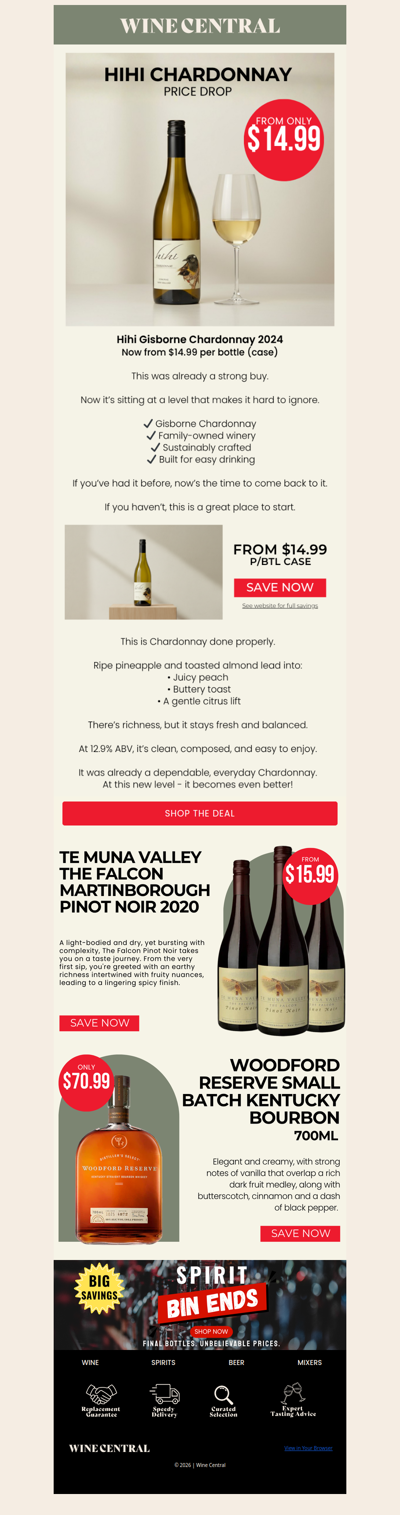 Just Dropped - HiHi Chardonnay - Now Even Sharper 👀