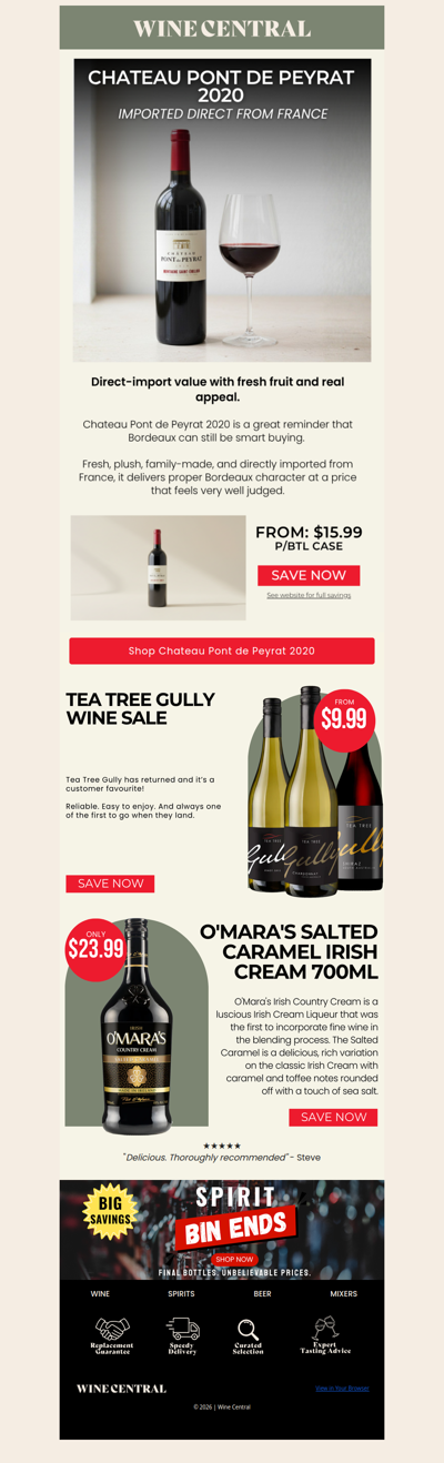 🍷 The Bordeaux bottle that makes immediate sense