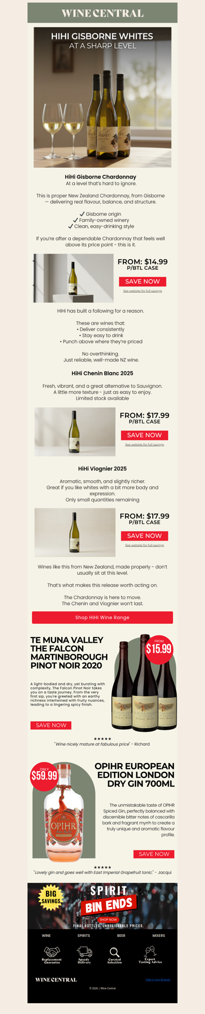 🤍 NZ Whites - Gisborne Done Right - From $14.99