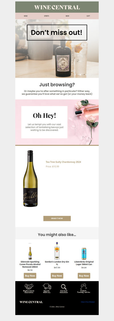 See something you like? 🍻🍷🥃