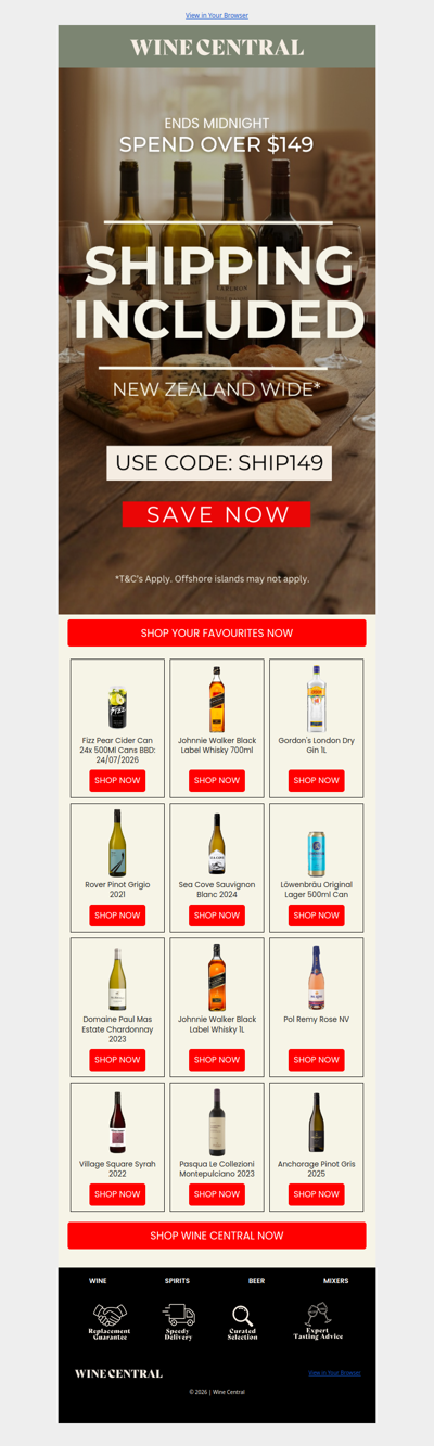 🚚 TODAY ONLY - Shipping Included on all orders over $149